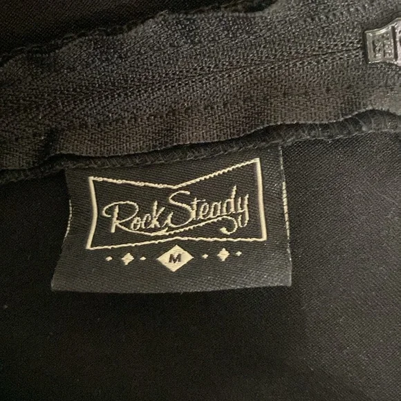 Rock Steady Black Wiggle Dress - Picture 5 of 5